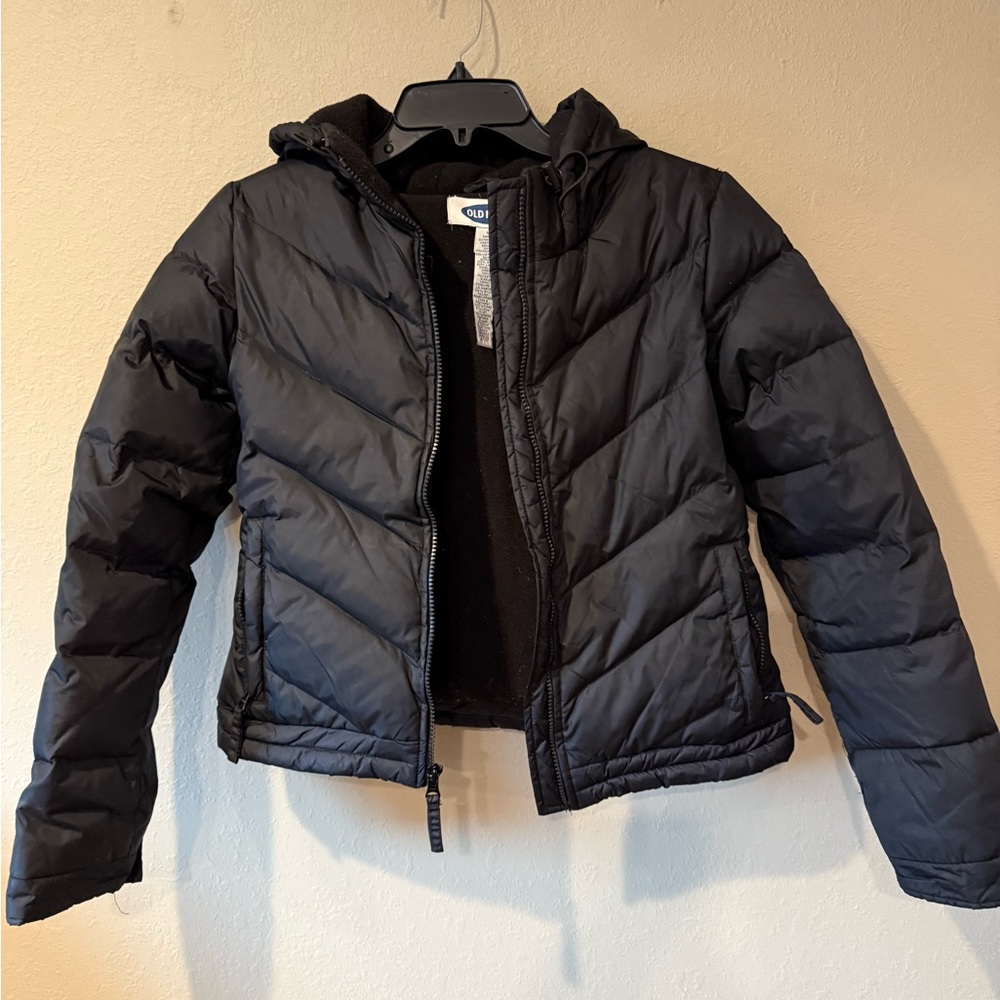 Old Navy Black Quilted Jacket